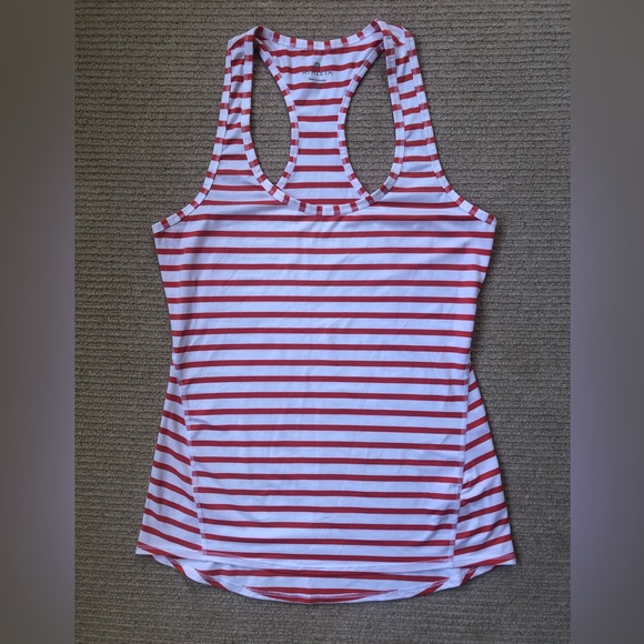 Athleta Striped Racer Back Tank - Picture 2 of 6